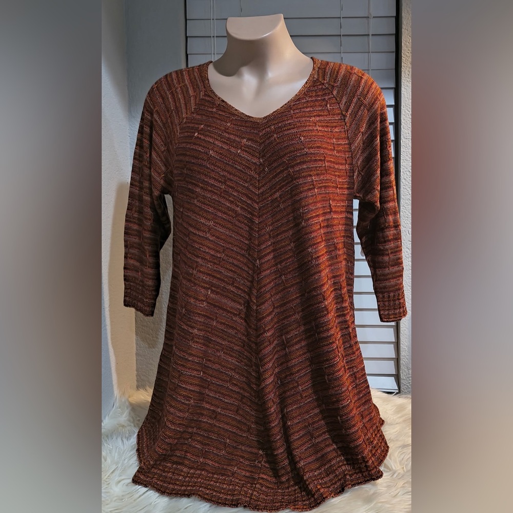 Avenue Women’s 2X Tunic Length Lightweight Sweater